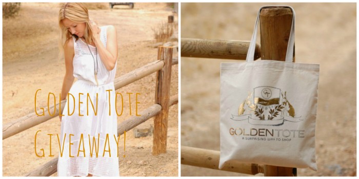 Golden Tote Giveaway