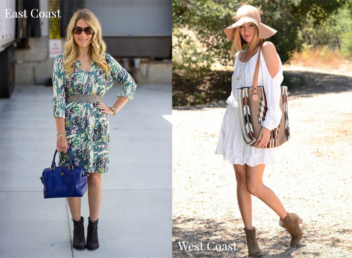 the stylish housewife » Blog Archive East Coast vs. West Coast Summer ...