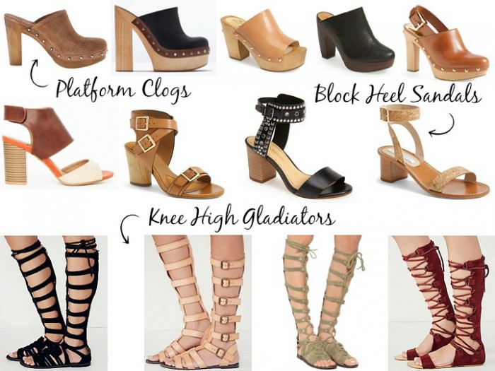 Spring 2015 Shoe Trends