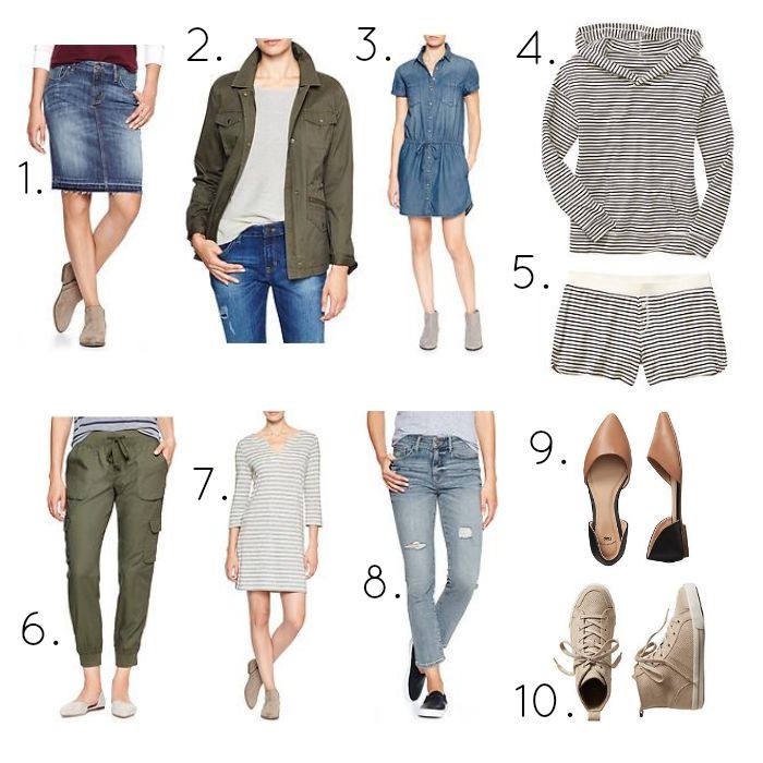 Gap Factory Summer to Fall Essentials