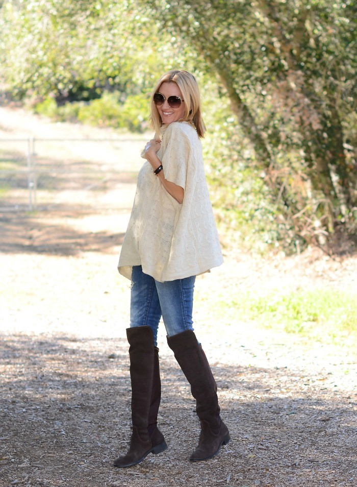 Golden Tote Poncho Blog