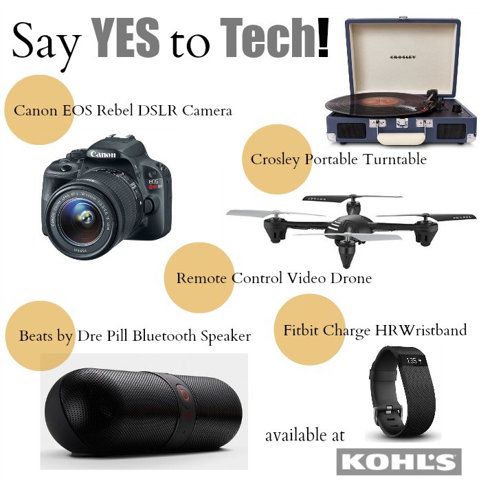 Kohl's #yestotech 